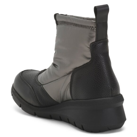 NEW ERIC MICHAEL Leather Pacific Booties in blck for women 1125 5m3 - Picture 2 of 5